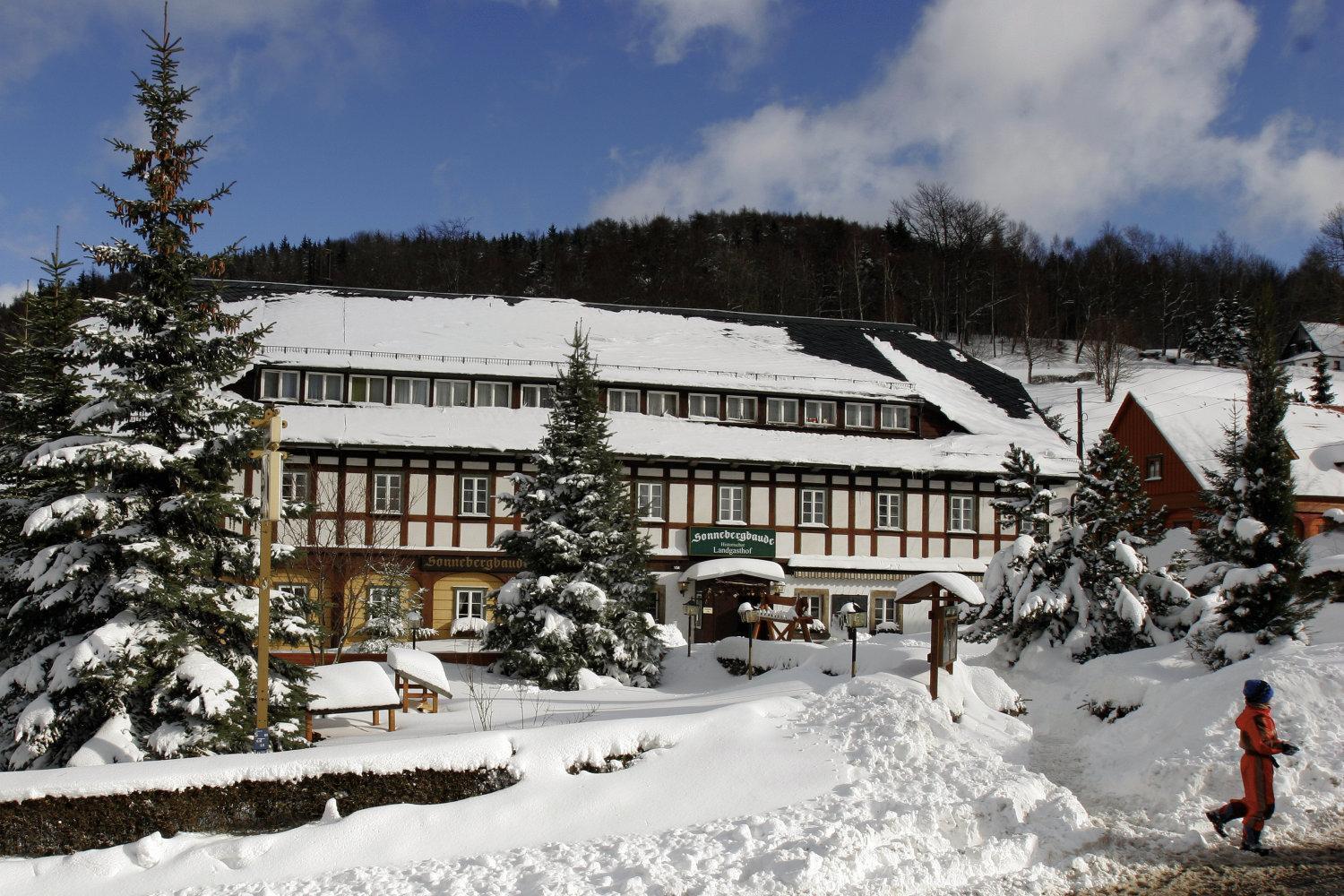 Wanderhotel Sonnebergbaude วัลแทร์สดอร์ฟ ภายนอก รูปภาพ